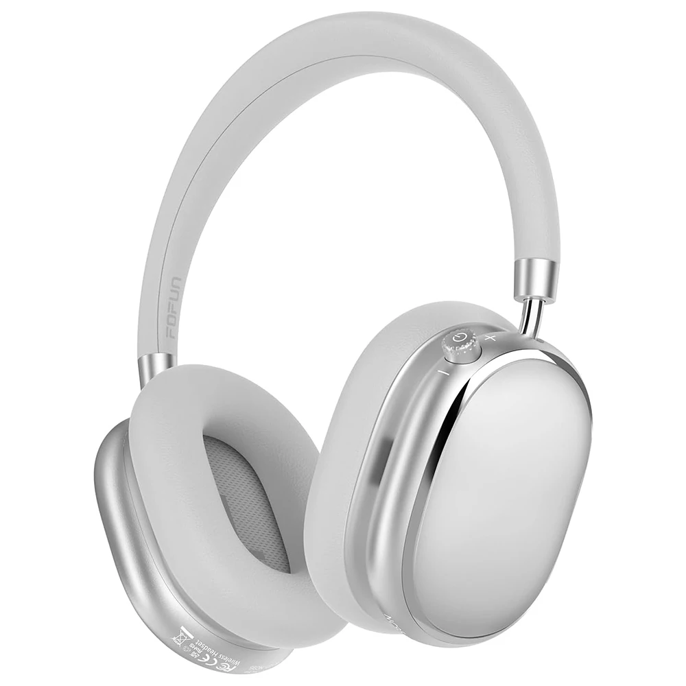 Anc Wireless Over Ear Headphones - Fones de Ouvido Híbridos com Cancelamento