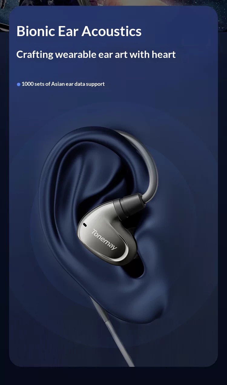 Fone de Ouvido com Fio TONEMAY - Headphones avaliação e preço