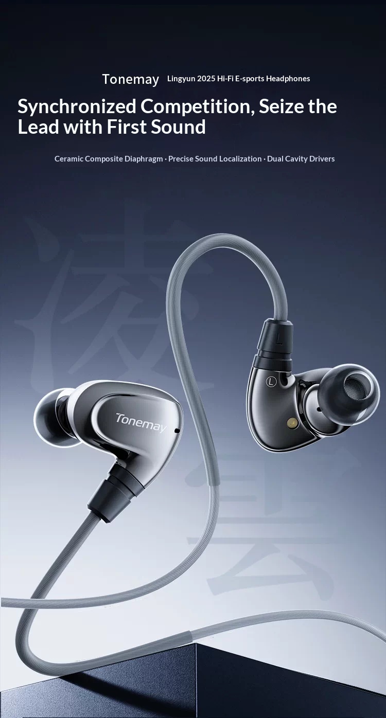 Fone de Ouvido com Fio TONEMAY - Headphones avaliação e preço