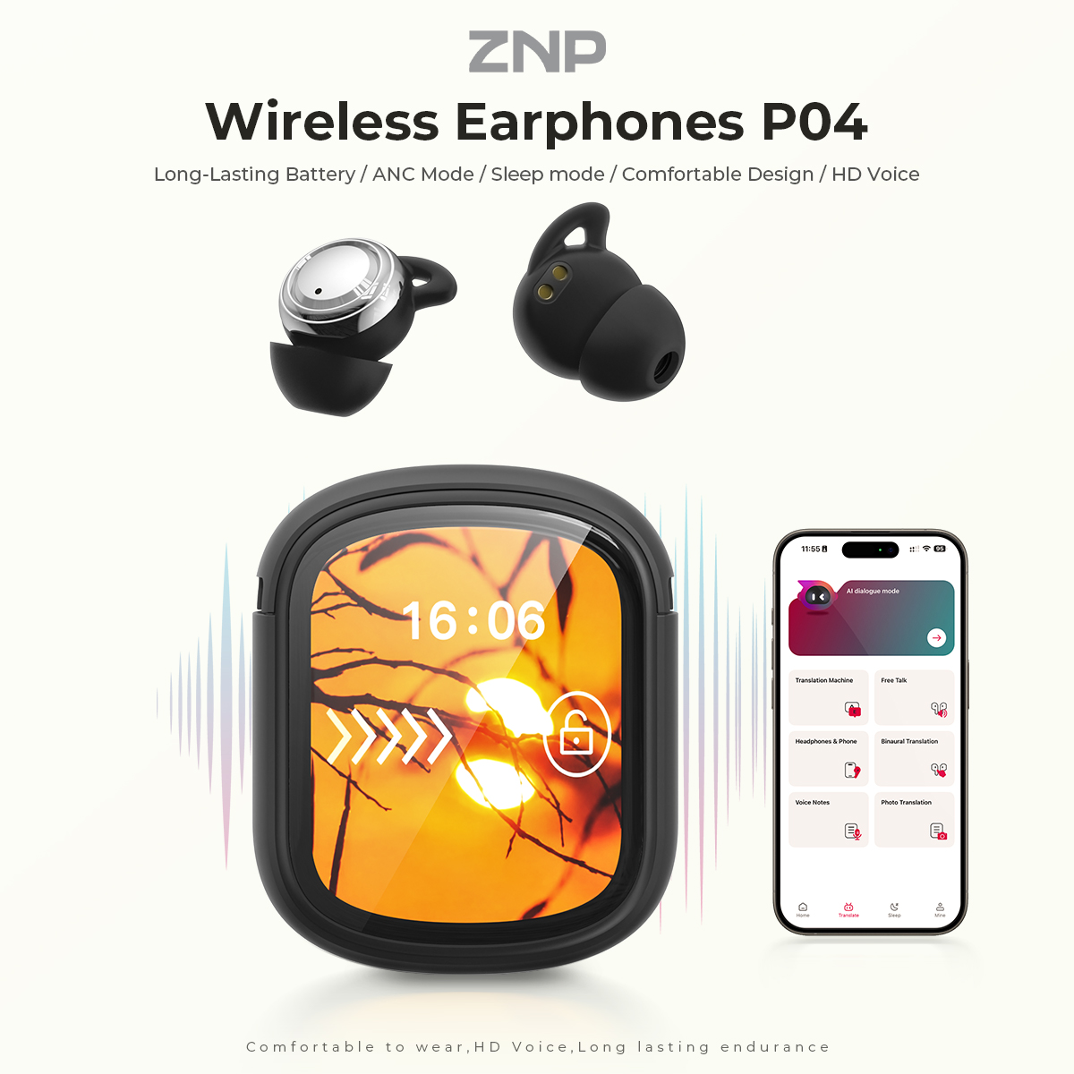 Fones de Ouvido ZNP P04 para D - Sleep Mask Headphones Bluetooth avaliação e preço