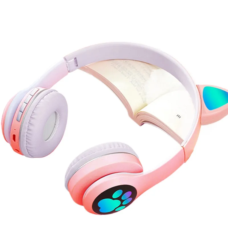 Fones de Ouvido Sem Fio com Or - Cat Ear Bluetooth Headset Led avaliação e preço