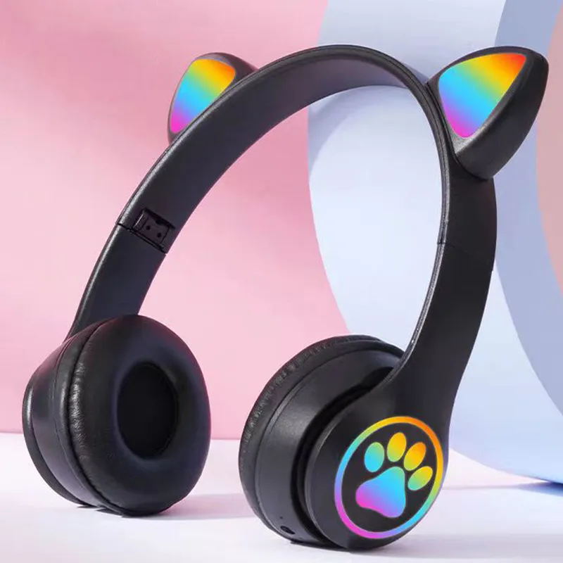 Fones de Ouvido Sem Fio com Or - Cat Ear Bluetooth Headset Led avaliação e preço
