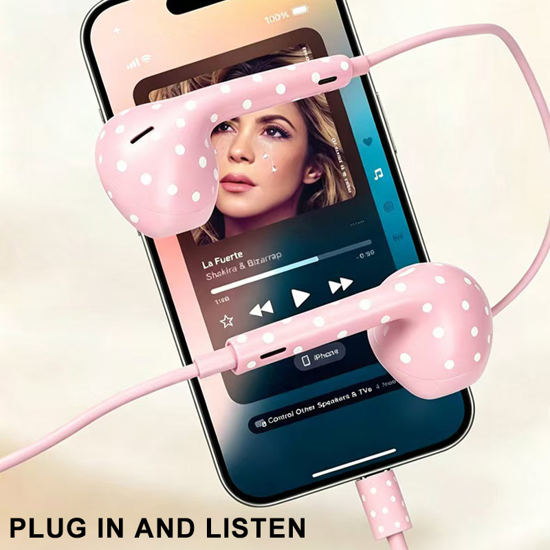 Fones de ouvido com fio, desig - Type C Wired Earphones With Mic avaliação e preço