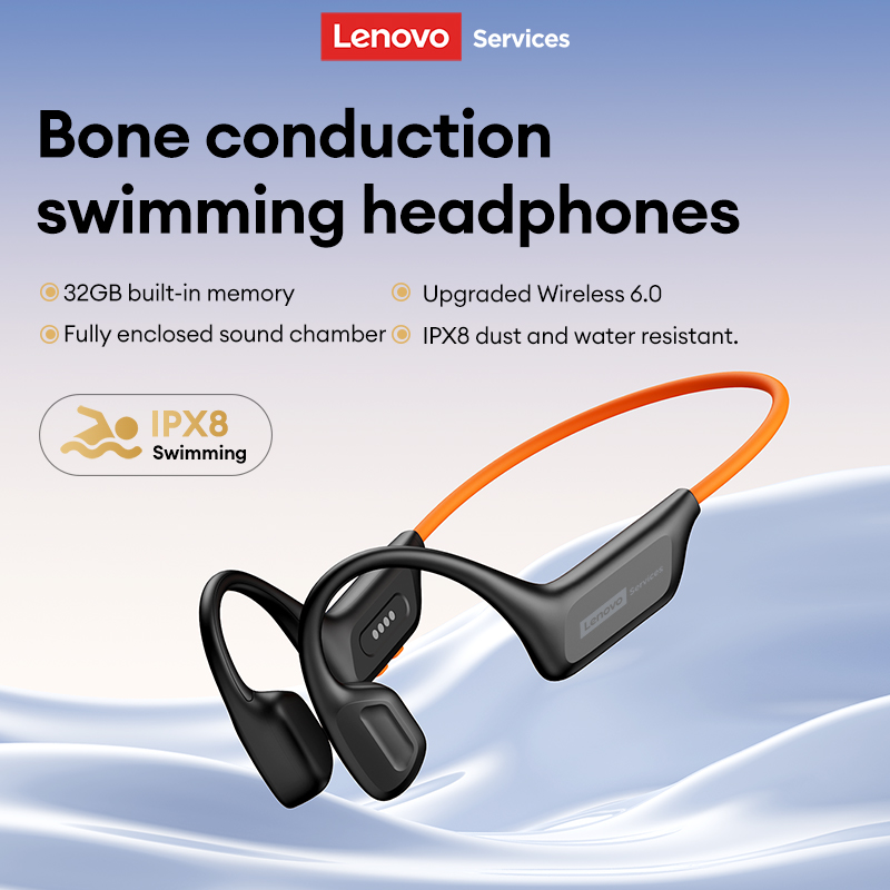 Fone de ouvido Lenovo S106 com - Bone Conduction Running Headphones avaliação e preço