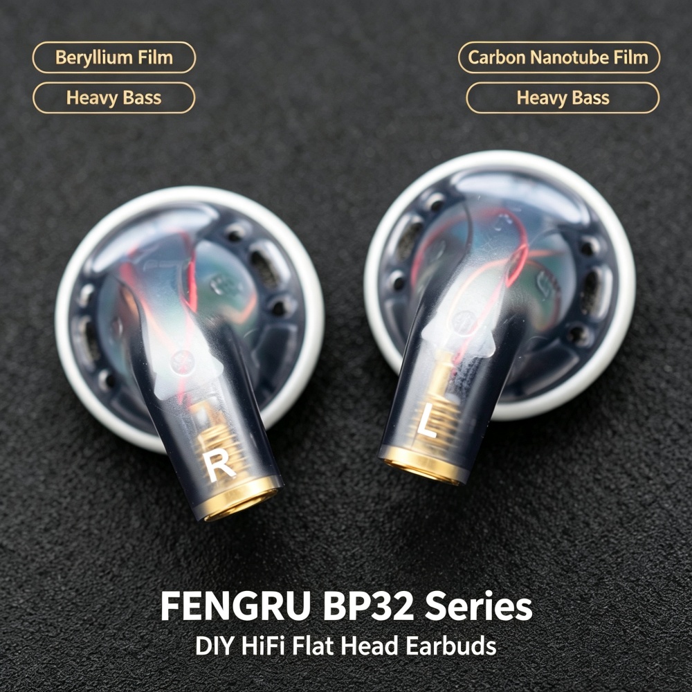 FENGRU BP32 Diy Driver de Film - Planar Magnetic Iem Earphones avaliação e preço