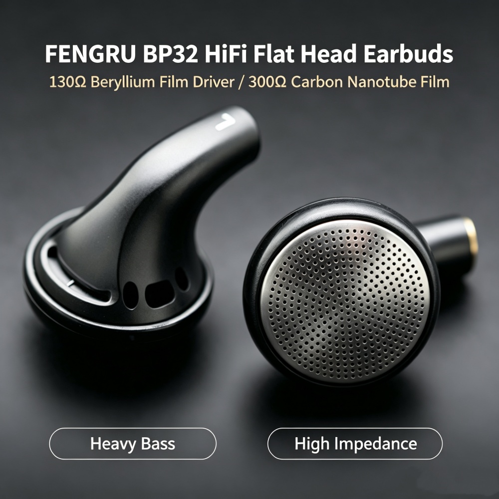 FENGRU BP32 Diy Driver de Film - Planar Magnetic Iem Earphones avaliação e preço