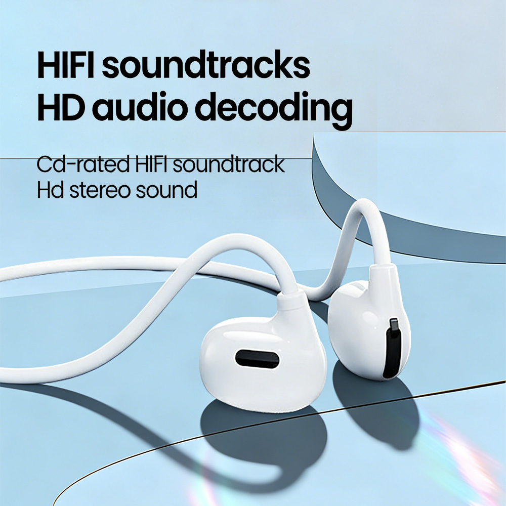 Fones de Ouvido Bluetooth Sem  - Open Ear Air Conduction Headphones avaliação e preço