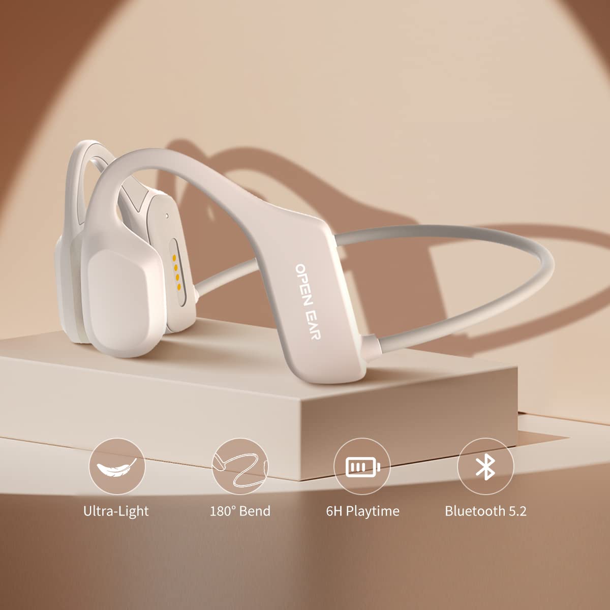 Easybuds condução óssea fone d - Bone Conduction Running Headphones avaliação e preço
