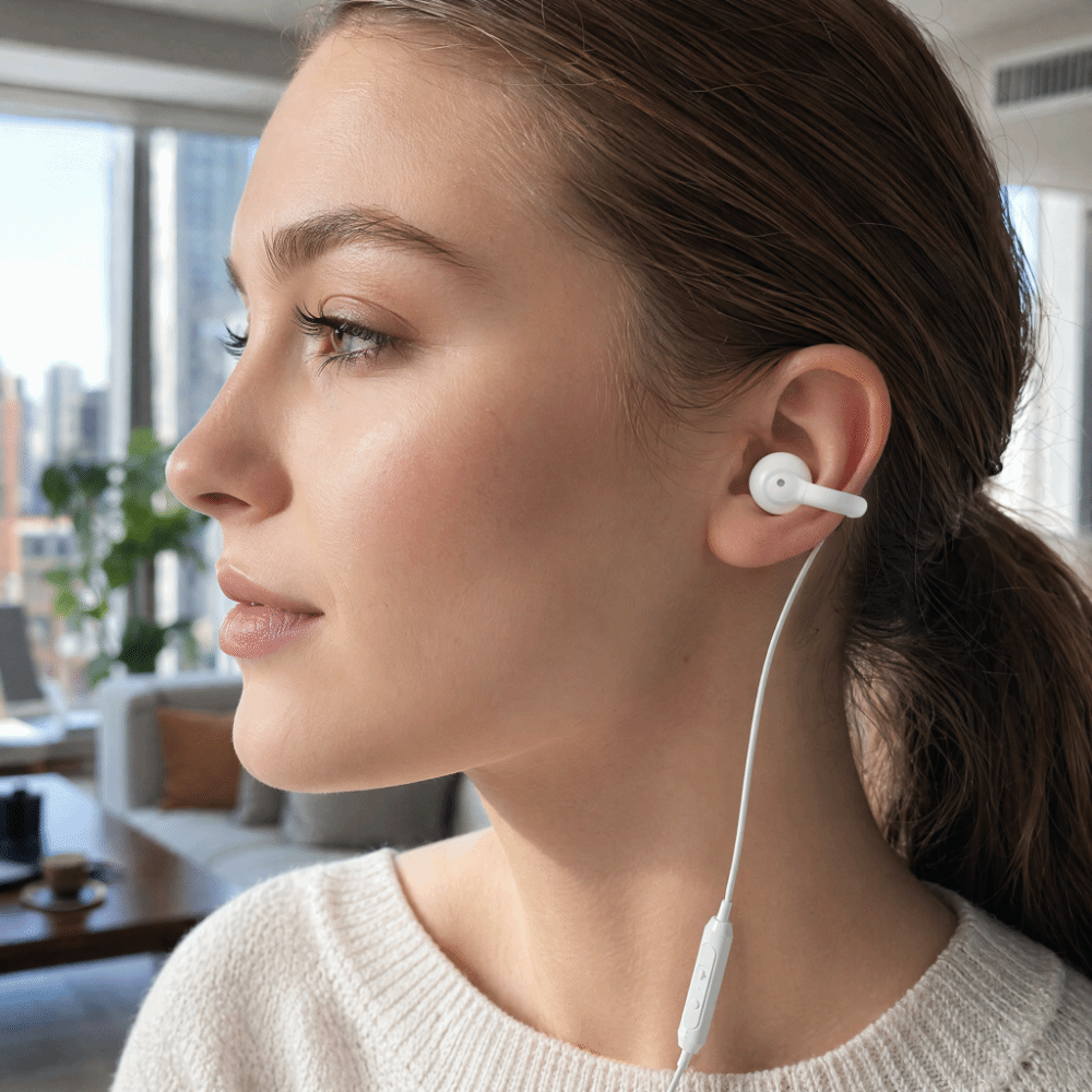 Fones de Ouvido com Condução A - Open Ear Air Conduction Headphones avaliação e preço